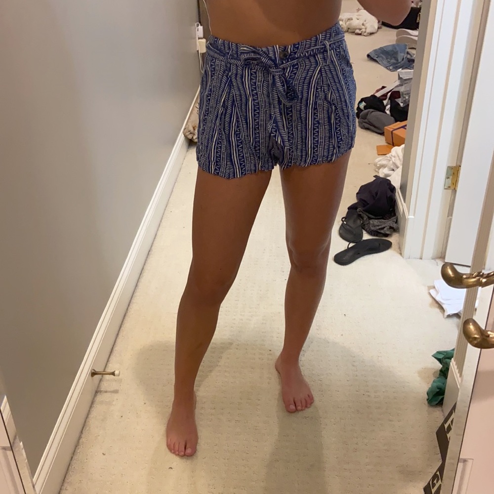 Forever 21 Tie Waist Flowy Shorts